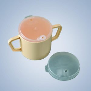 Homecraft Two Handle Mug with Lid